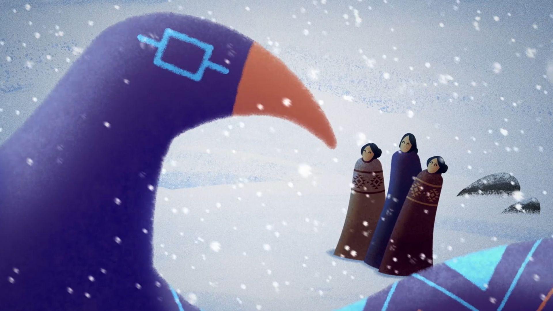 Molly finds a new gift for her host in Shiprock. /A dust devil sweeps away Grandpa Nat's drone!