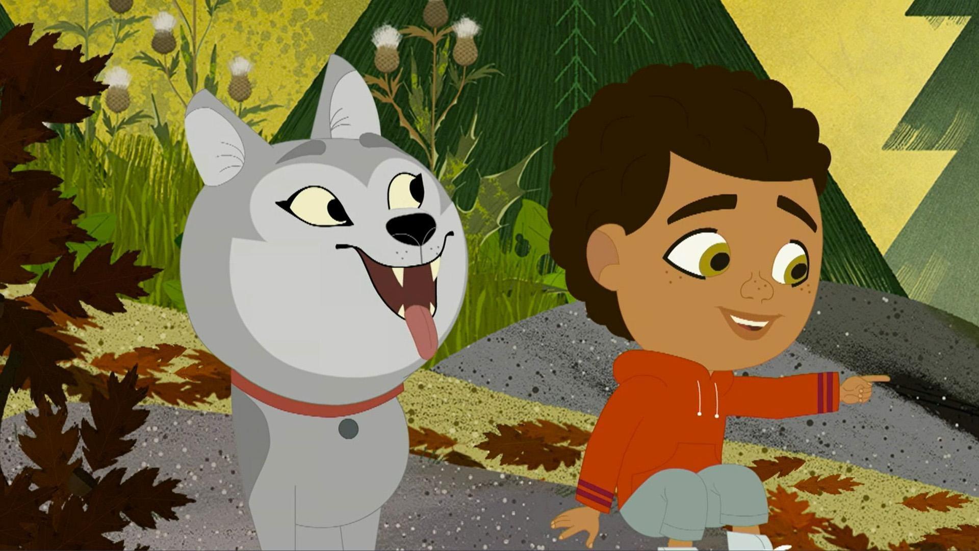 Rider and Wolfie discover a squirrel burying acorns all over the forest floor. But why?