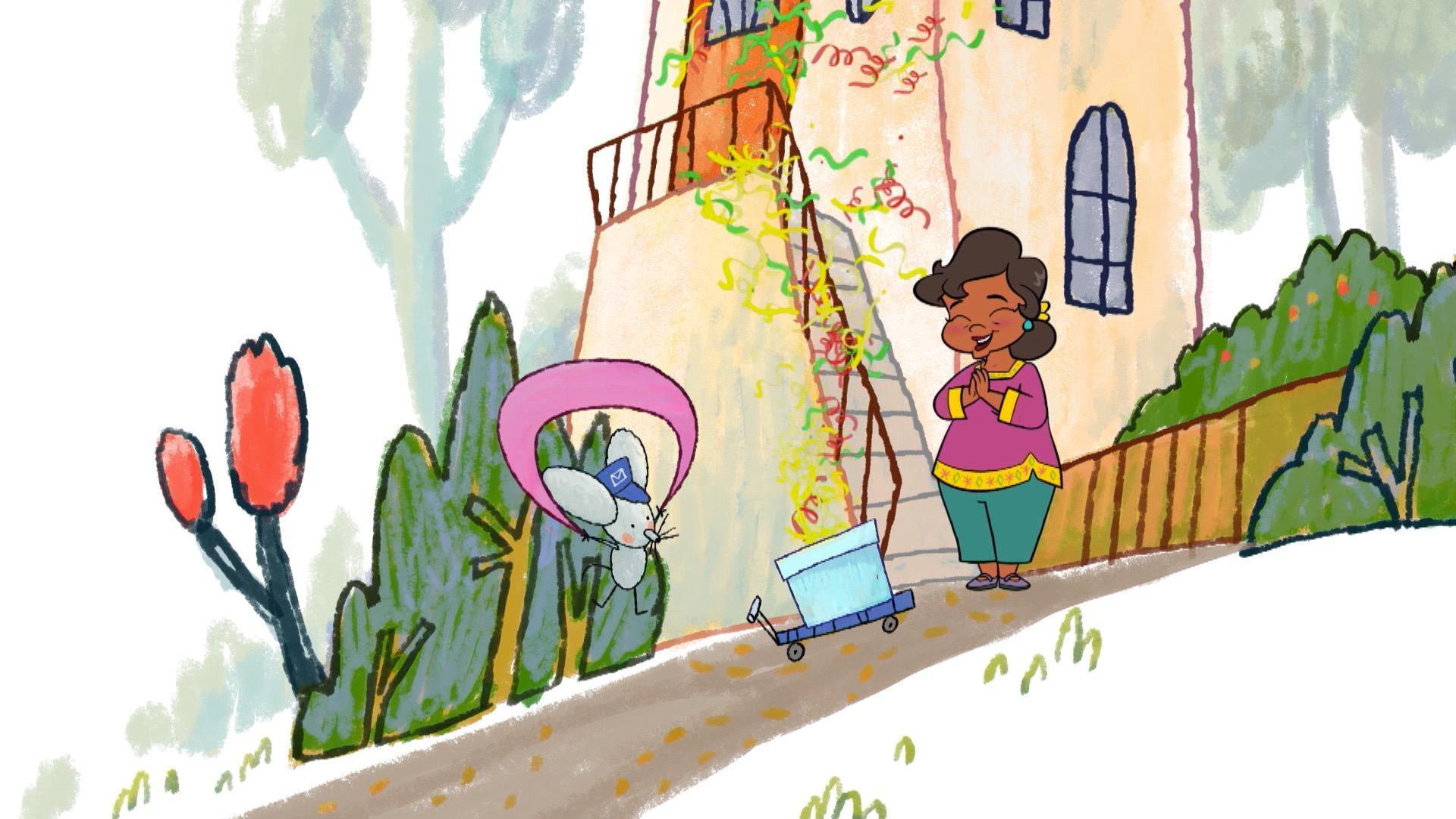 How can Rosie send Abuela her birthday party?