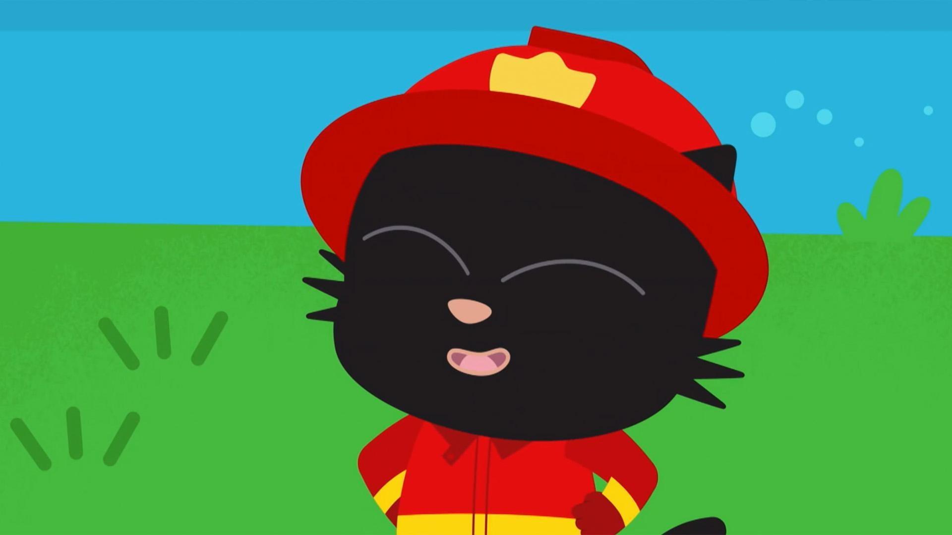 Milo, Lofty and Lark become heroic fire fighters so Chief Tyrone can be honored at the palace.