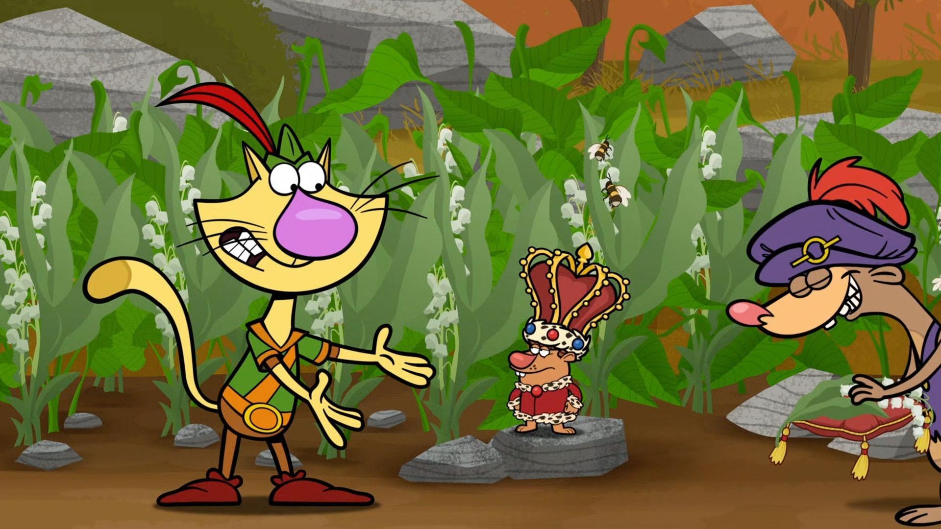 Nature Cat and his pals are visited by King Galahad and his Royal Valet.