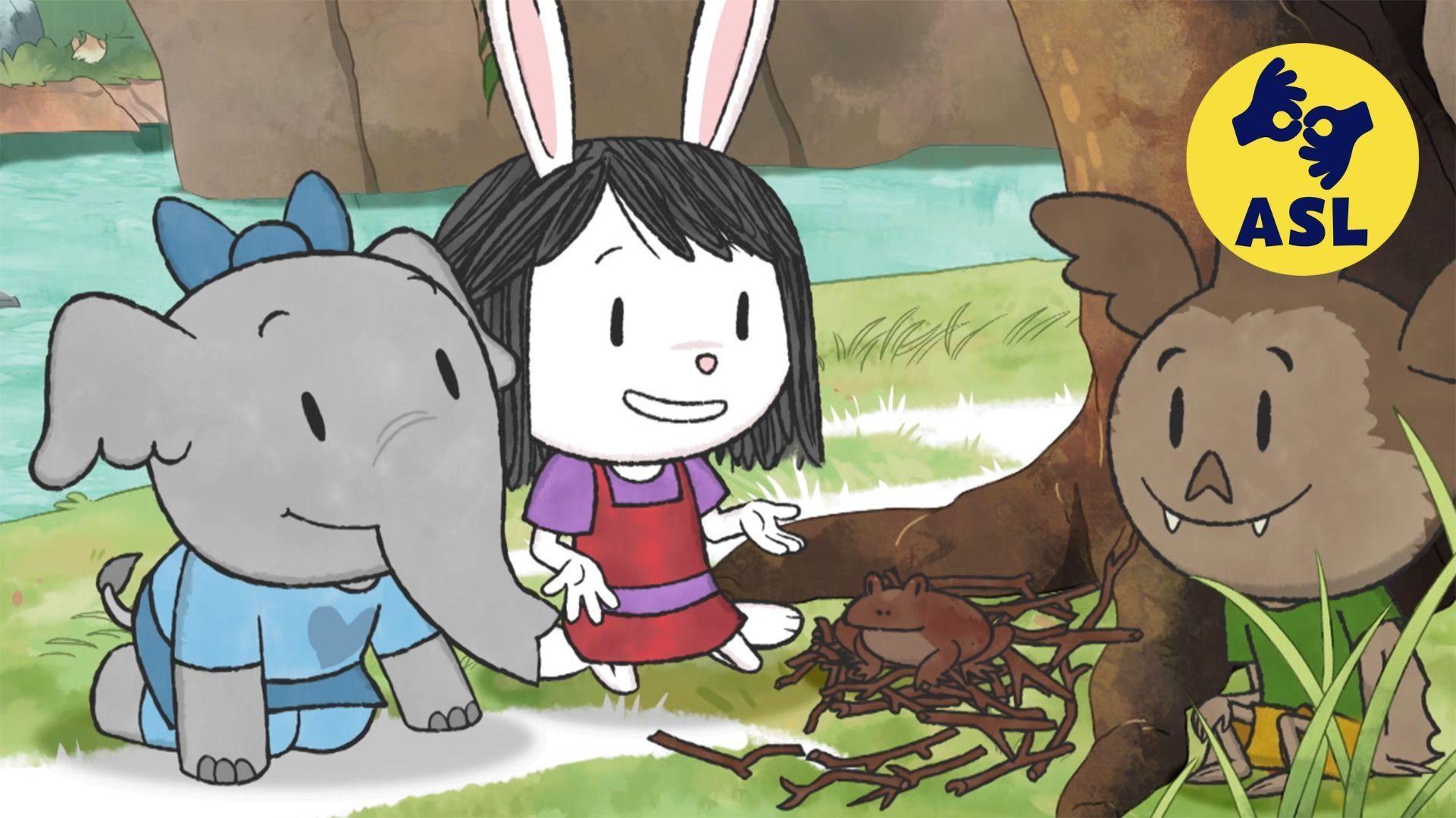 Elinor is playing Hide-And-Go-Seek./Elinor needs a costume for Costume Day.