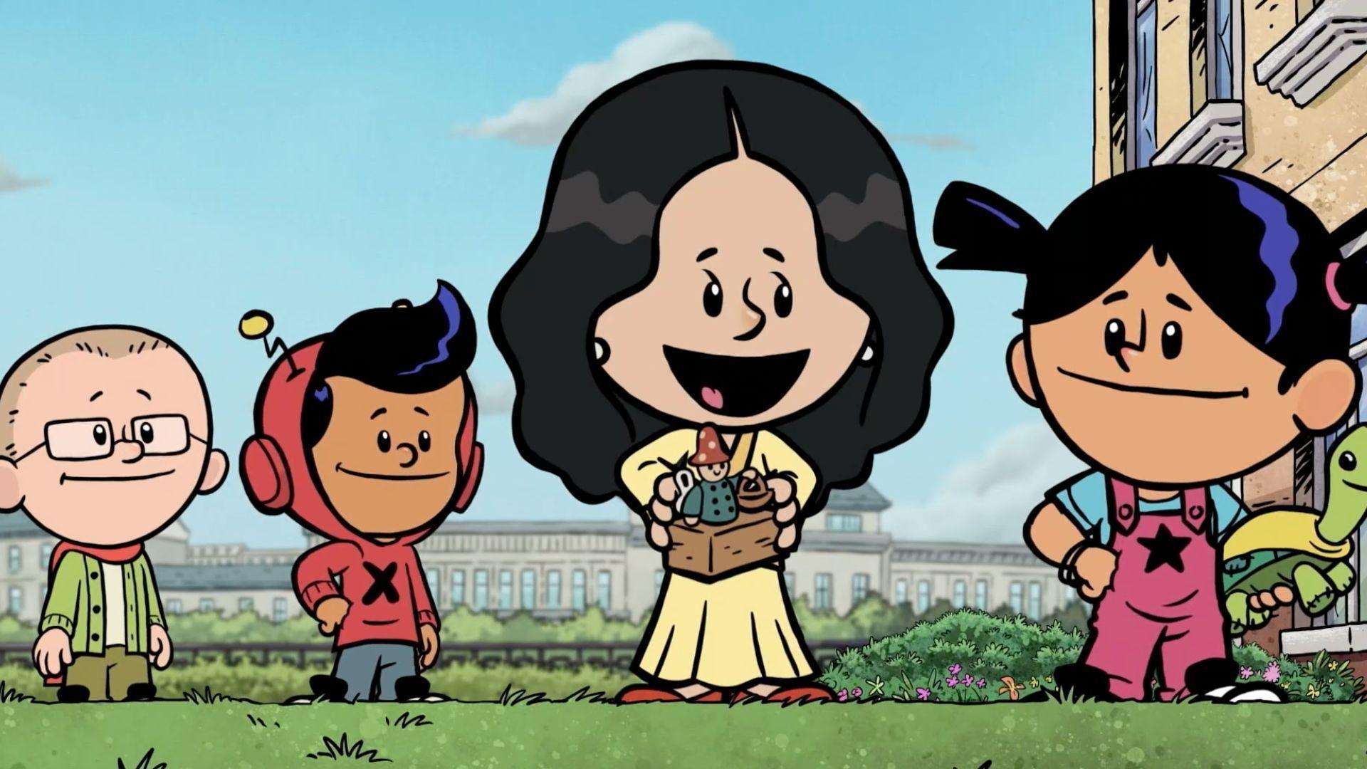 Yadina learns that she can be more than one thing./The trio learn about creative thinking.