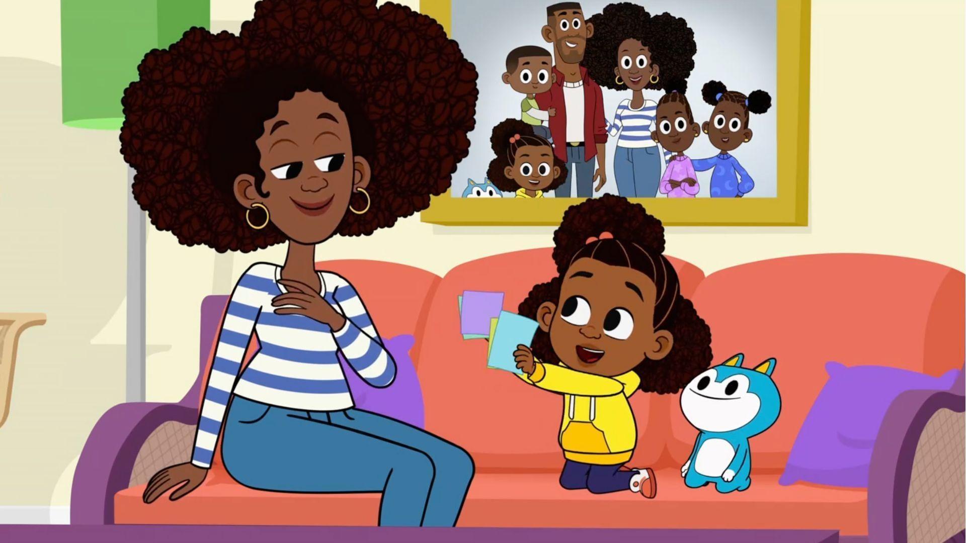 Lyla suggests adding scratch and sniff stickers to the Loops Lunch menu.