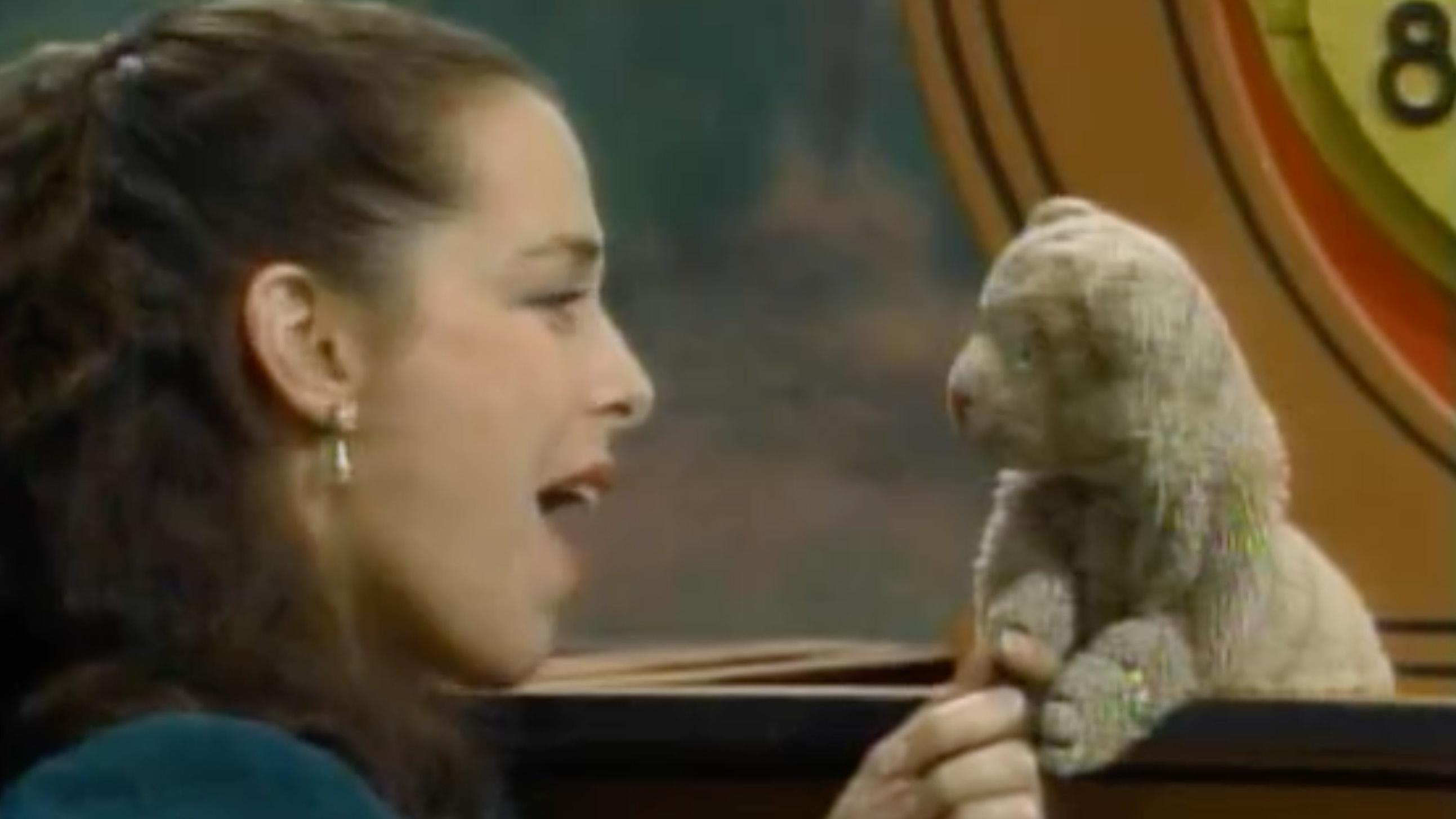 Puppet Daniel Tiger wonders if he is a mistake.