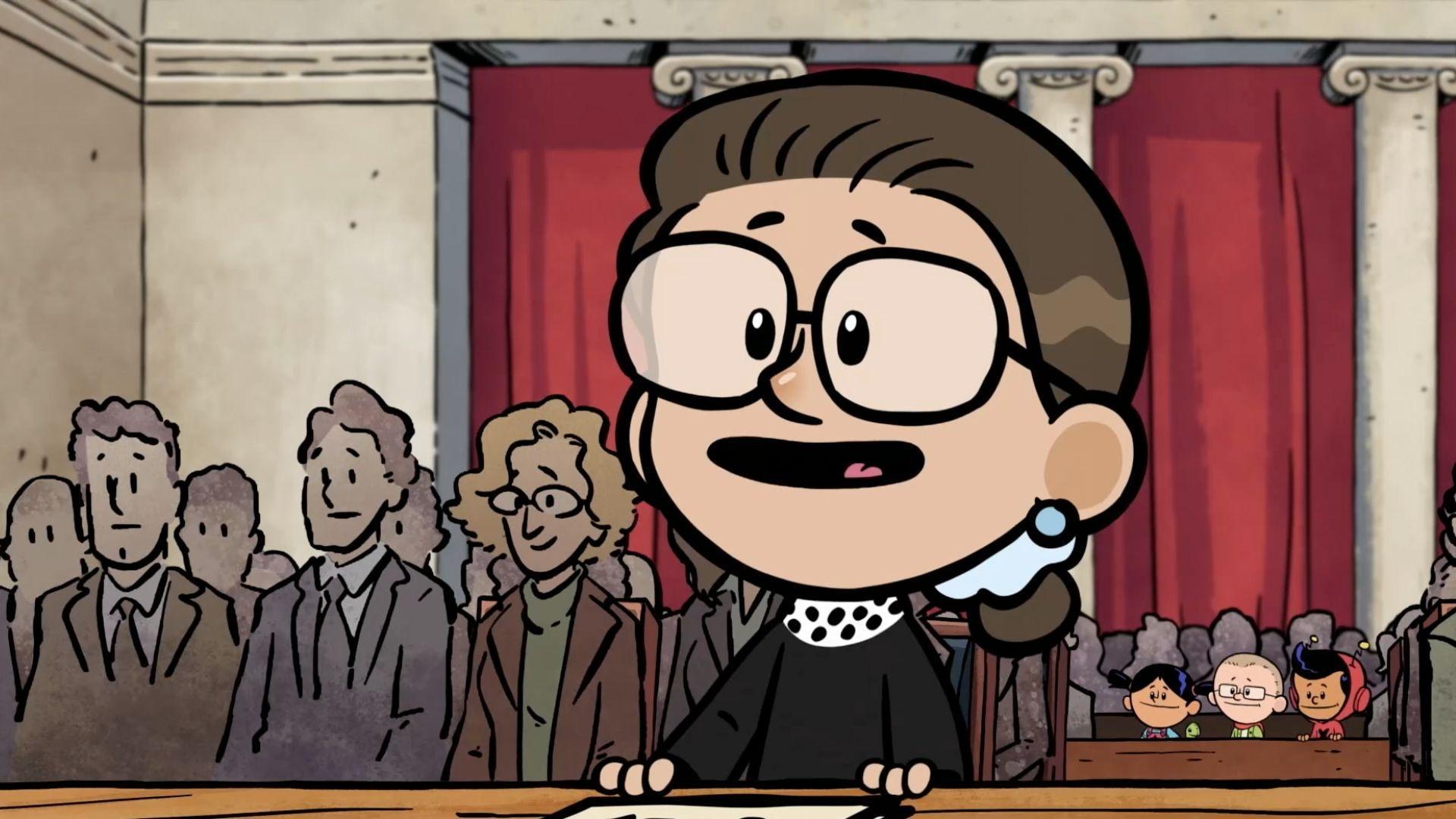 Ruth Bader Ginsburg inspires Yadina to realize that she has the power to create change.