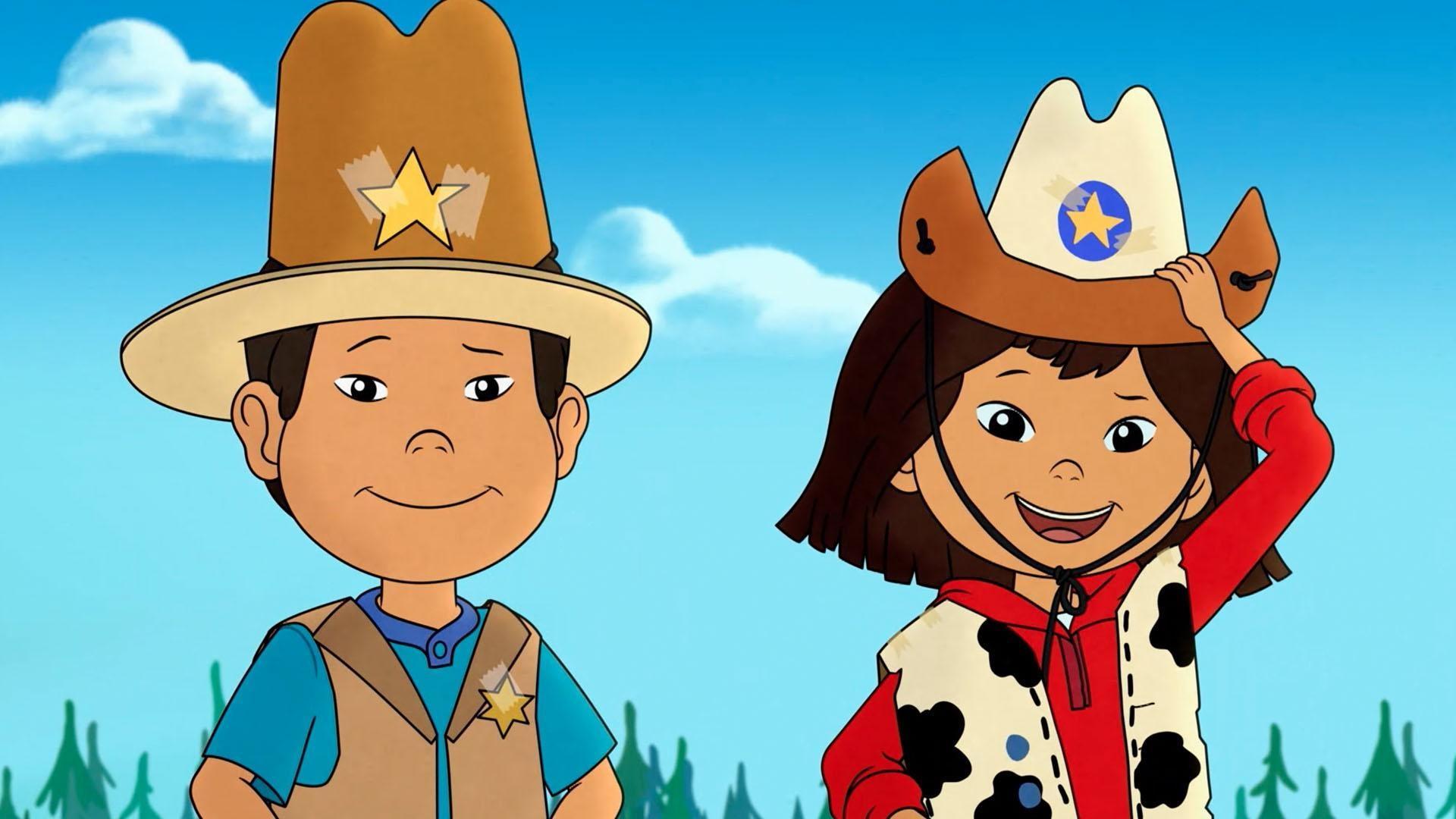 Tooey and Molly welcome a new friend to Qyah. / A moose blocks Molly's surprise plans.
