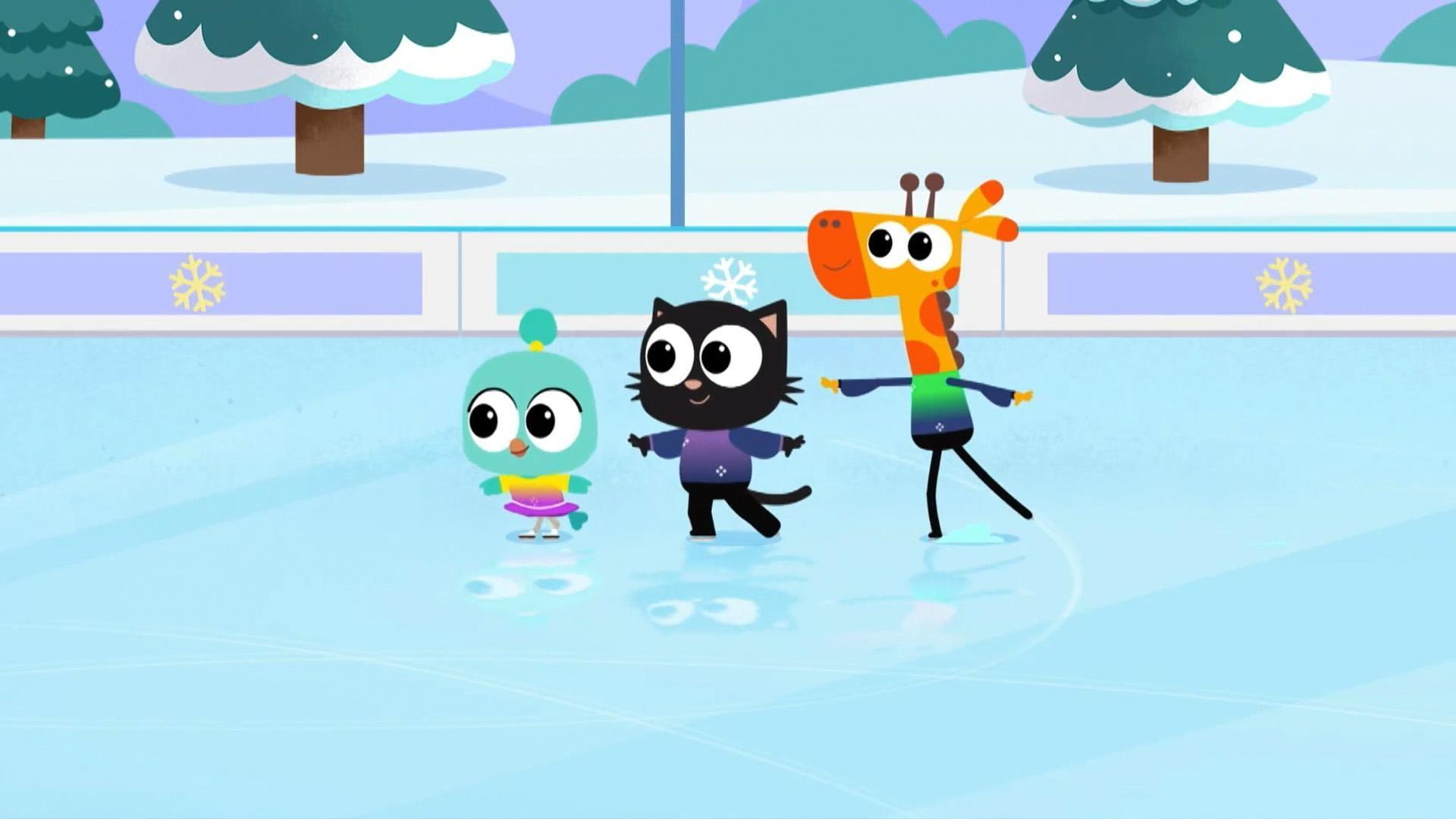 Can Milo, Lofty and Lark master figure skating in time to win against Crafty Mr Croc?