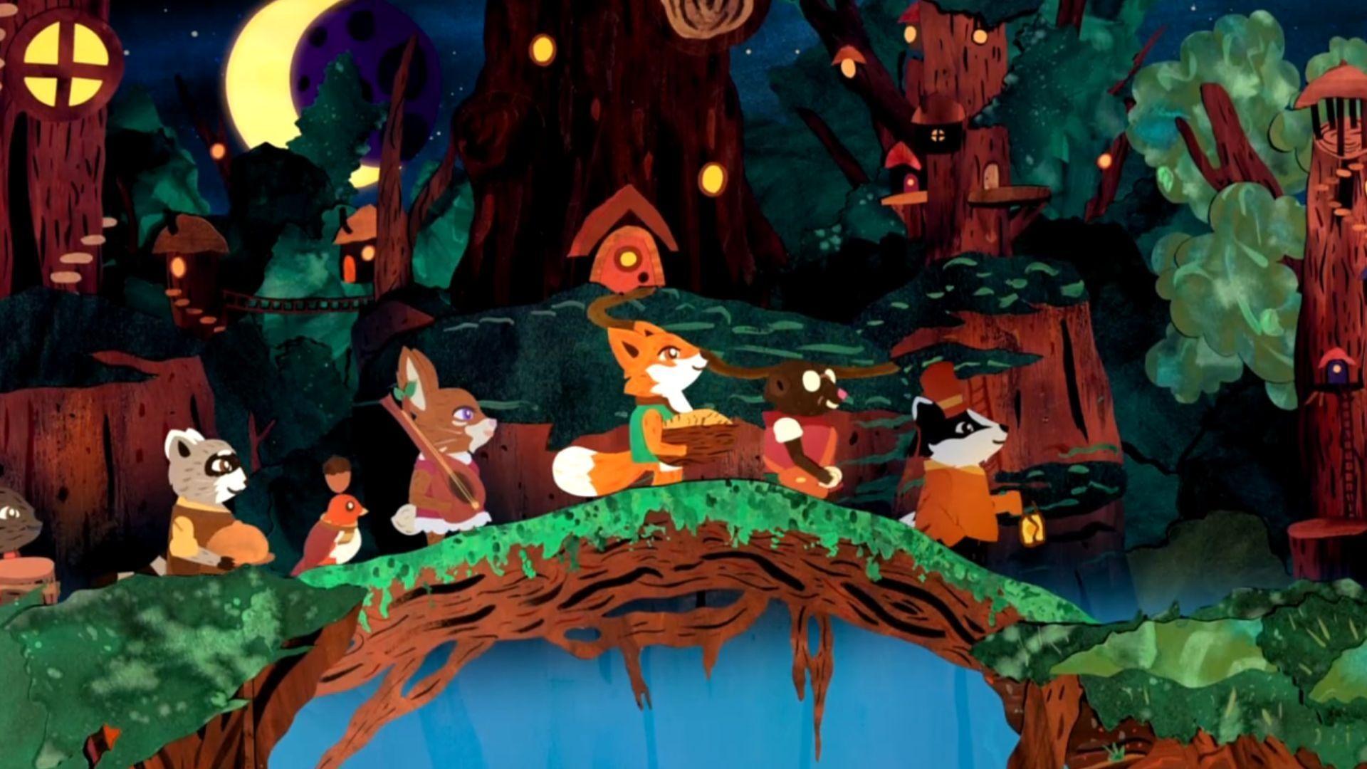 Musical film by The Okee Dokee Brothers. Fox and Badger return home, reconnect, and heal.