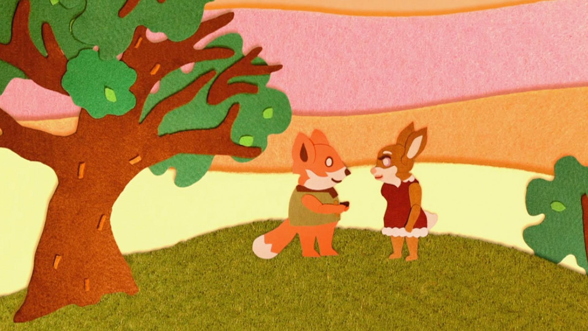 Fox and Hare fall in love, grow apart and separate, but Fox finds new hope in his heart.