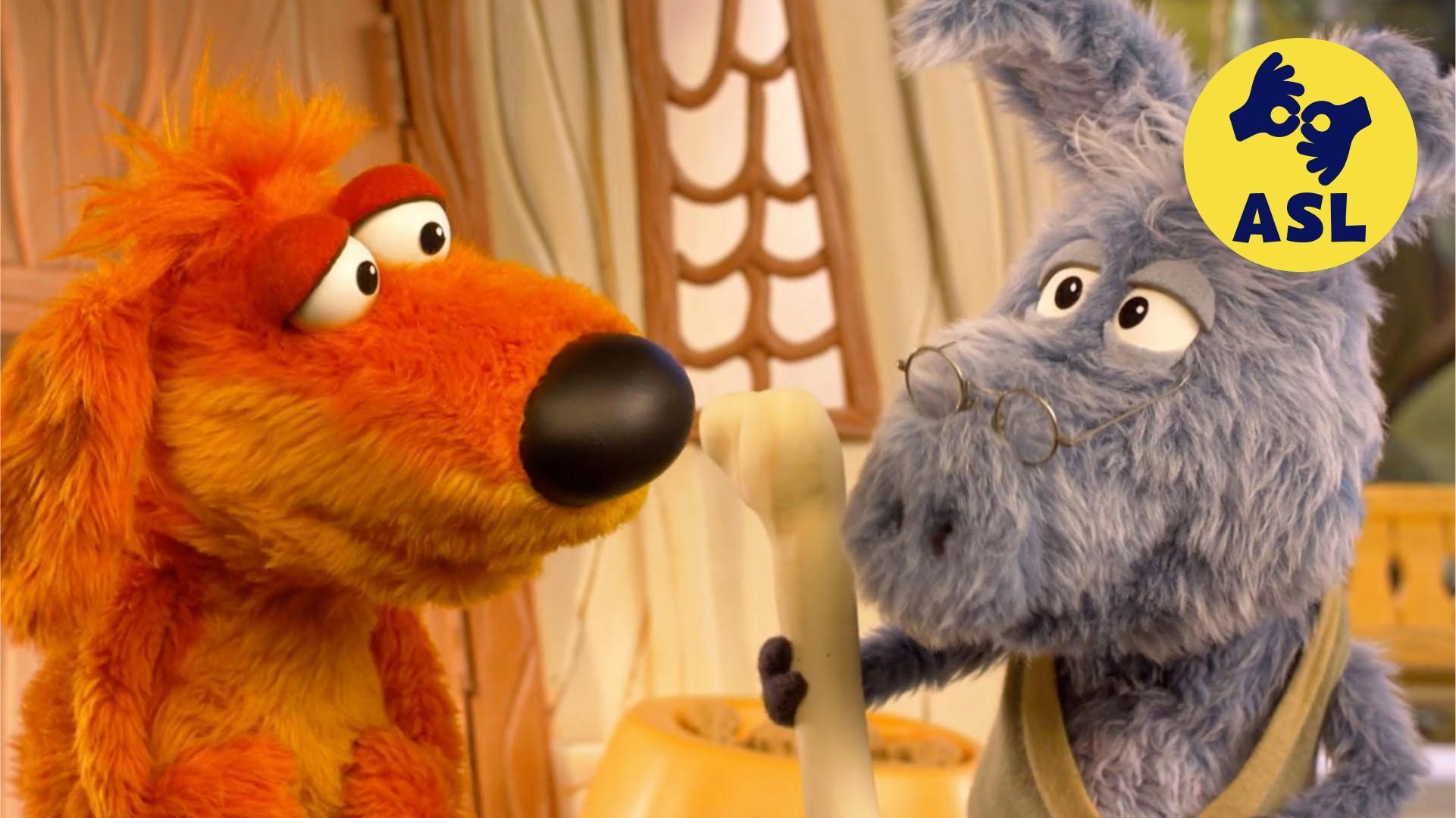 The pals go on a quest for mythical cereal. / Donkey helps fix Grampy's walking stick.