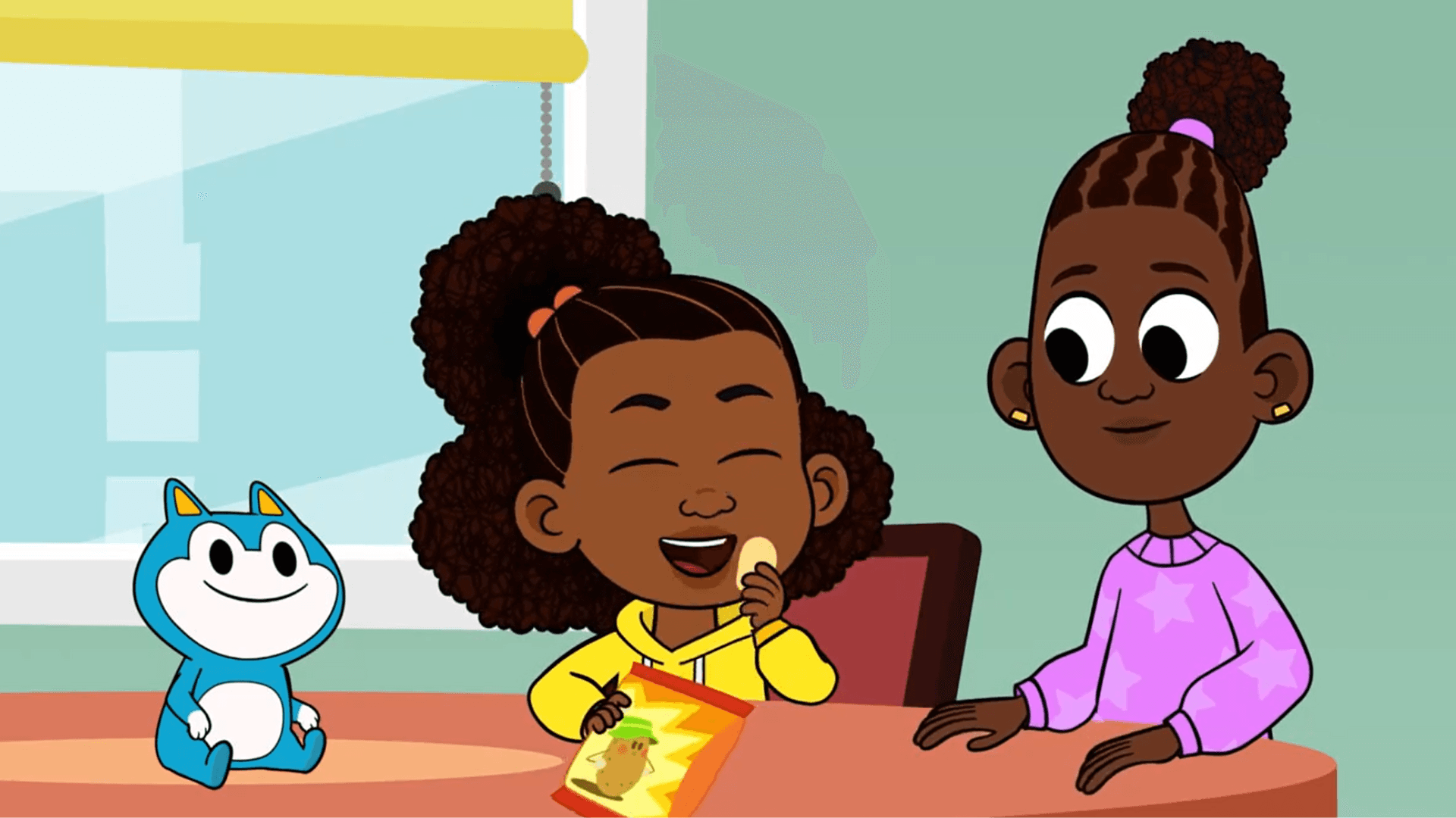 The twins, Lyla, and Everett play a game the twins created and solve the fourth riddle.