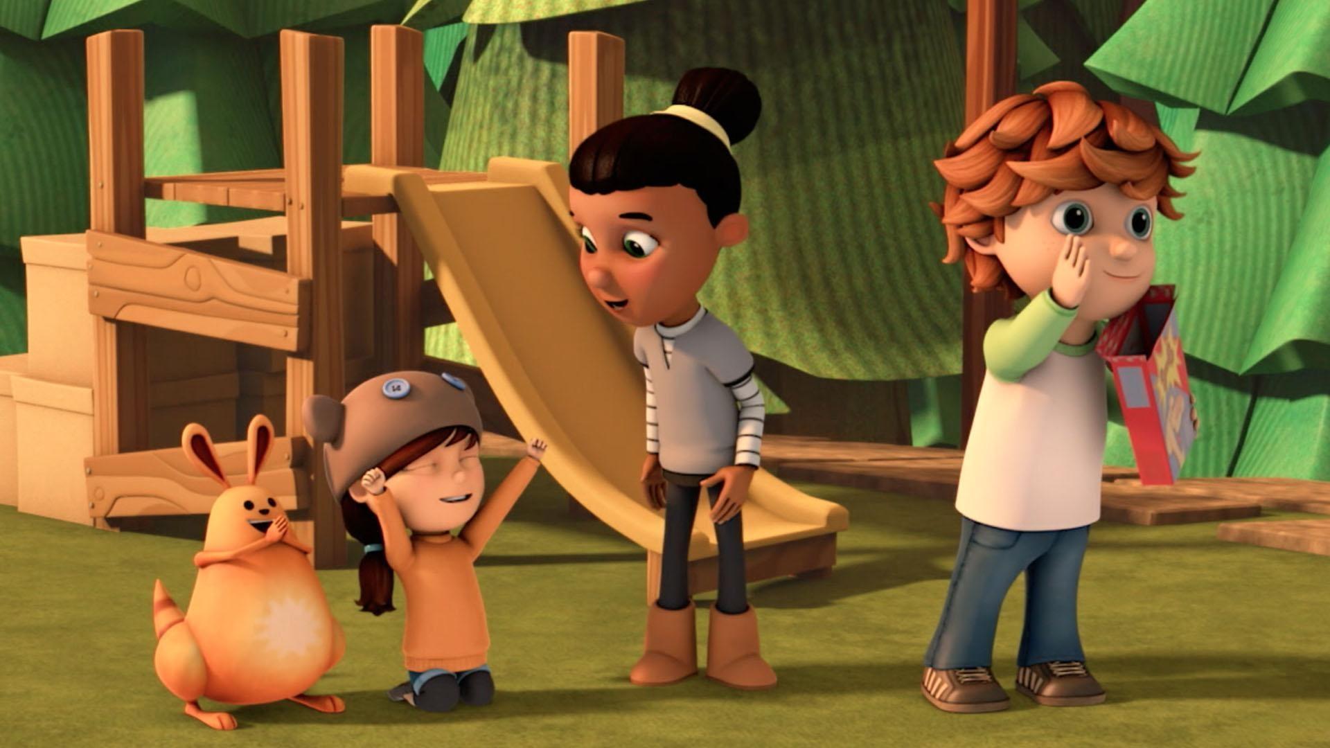 Showing and telling tricks to Cody isn't working, so they decide to try treats!