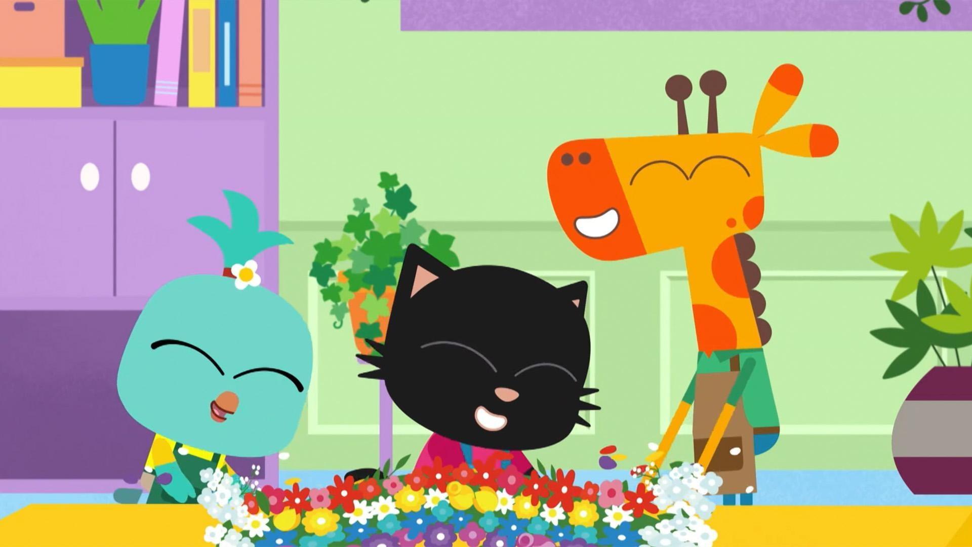 Milo and his pals have to get creative when left in charge of florist’s Blossoms and Blooms.