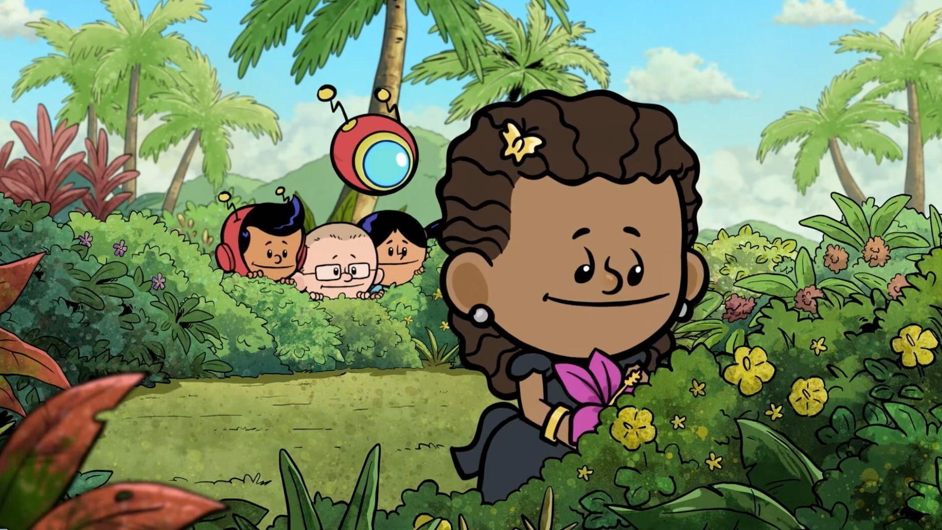 Brad learns that being prepared can help him stay calm./The trio meet Queen Lili’uokalani