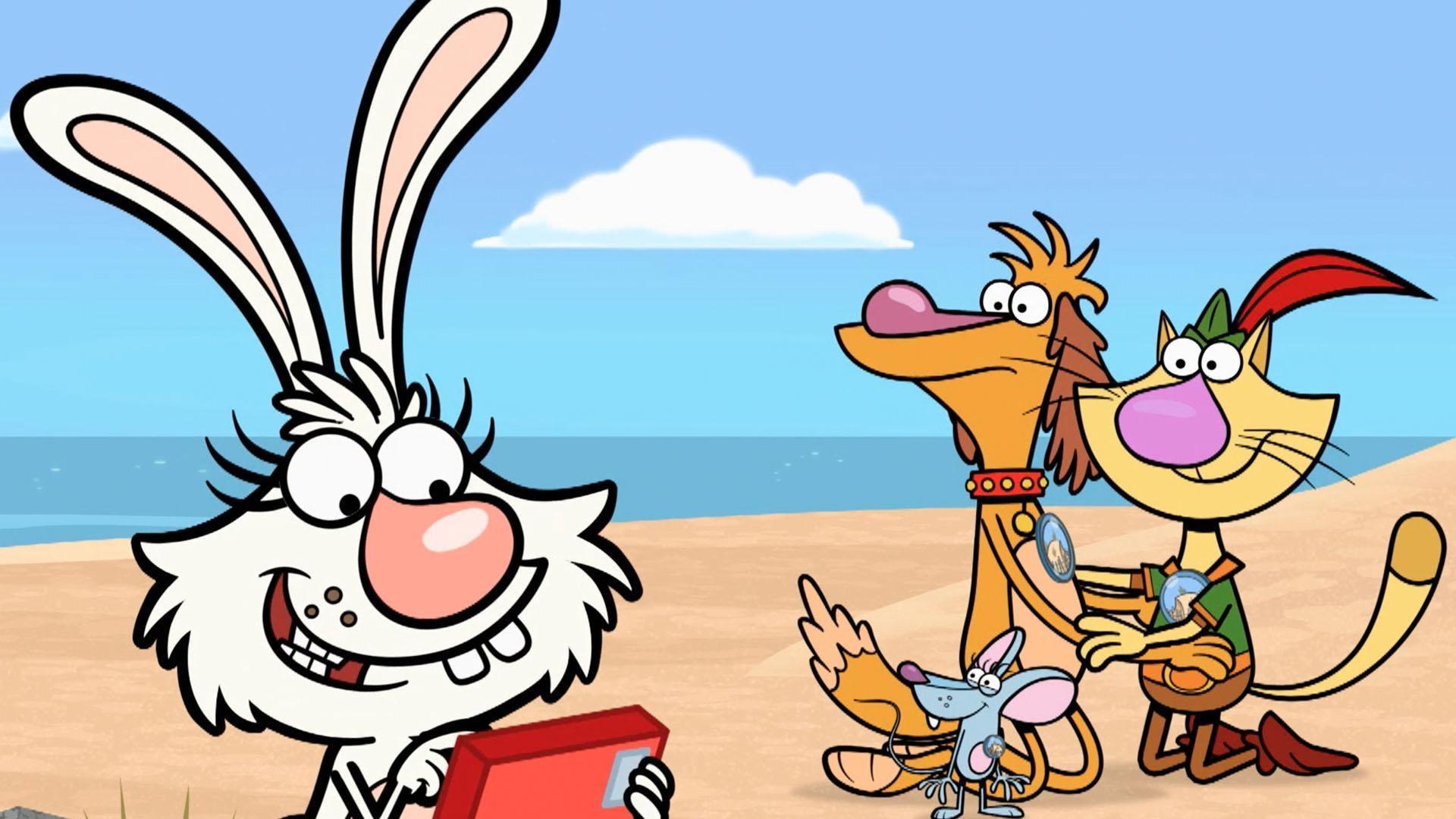 Nature Cat and his pals promise to make sure that no one ruins the sand dunes.