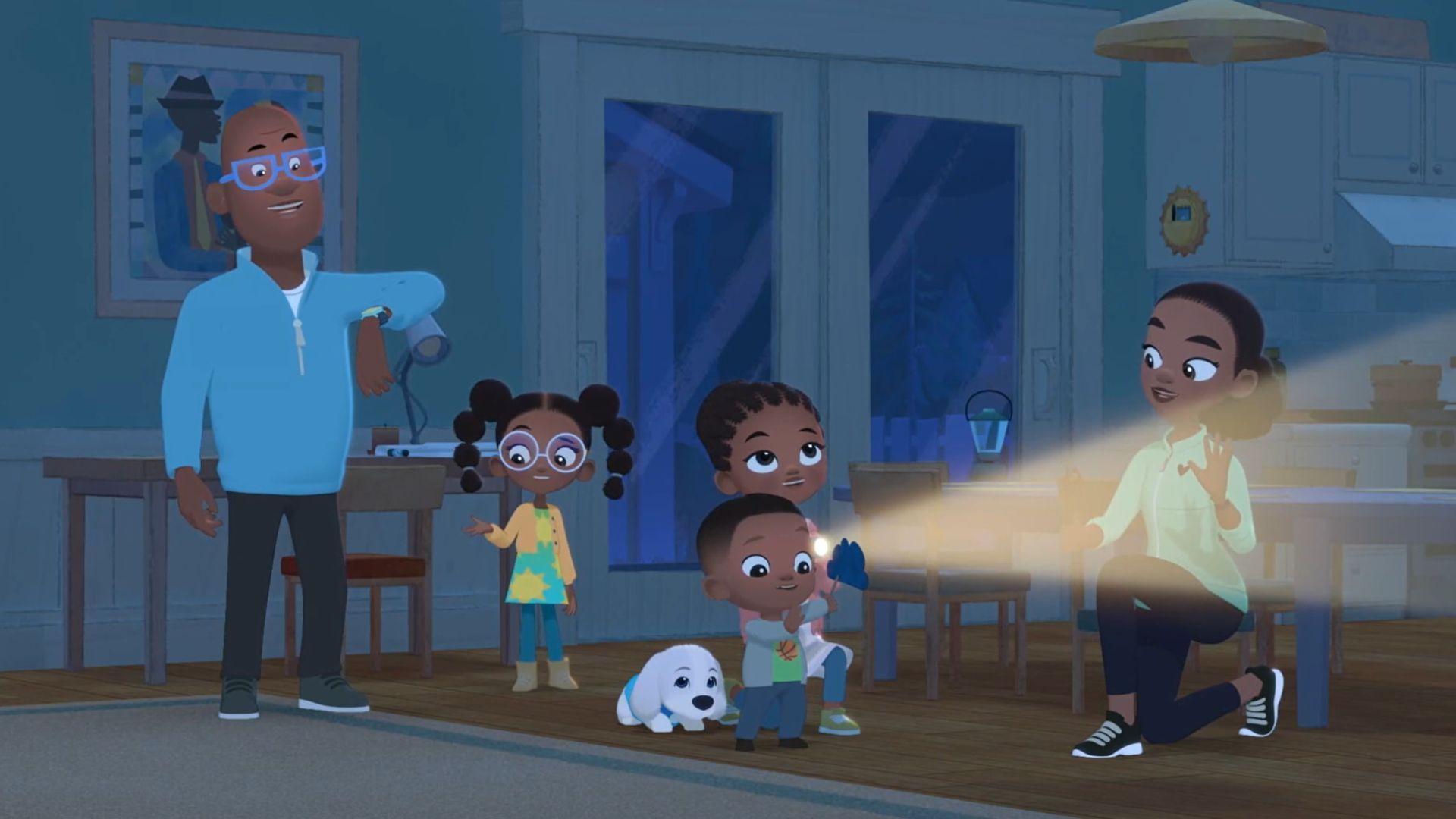 The Hunters lose power during a storm and search for a way to keep an eye on the weather.