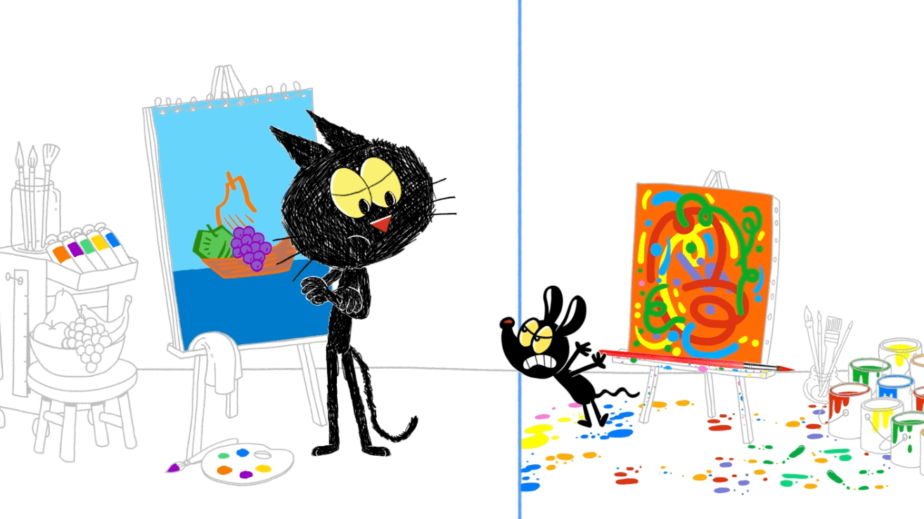 Scribbles and Ink rip their home in two and quickly must find a way to patch things up.