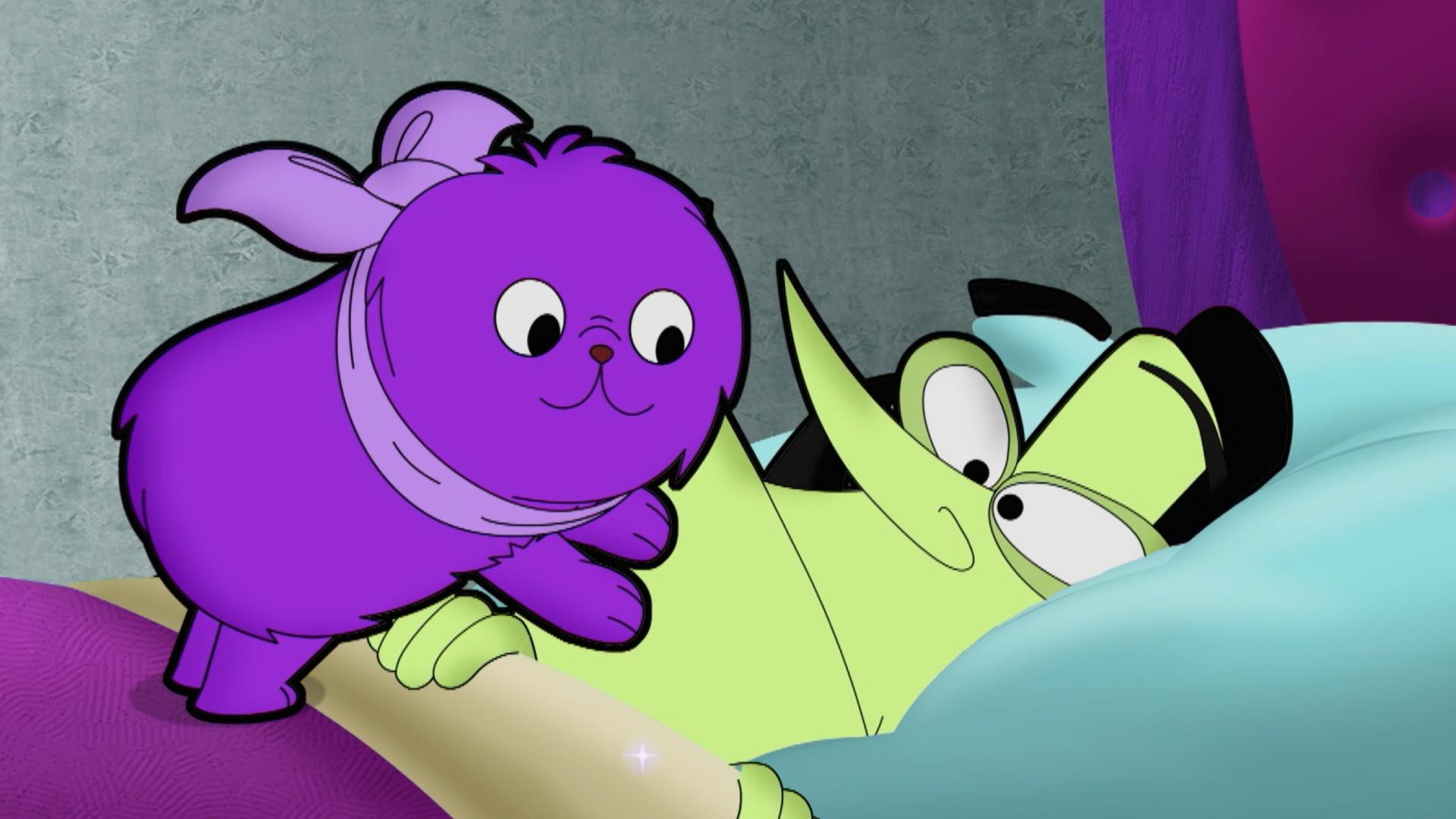 Hacker's adorable niece Harmony is back this time with a rambunctious new pet.