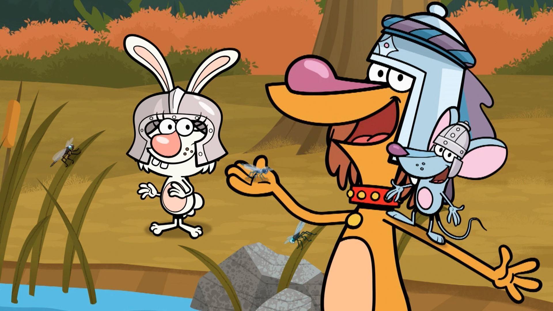 Nature Cat and his pals (and even Ronald) sing a song about dragonflies.