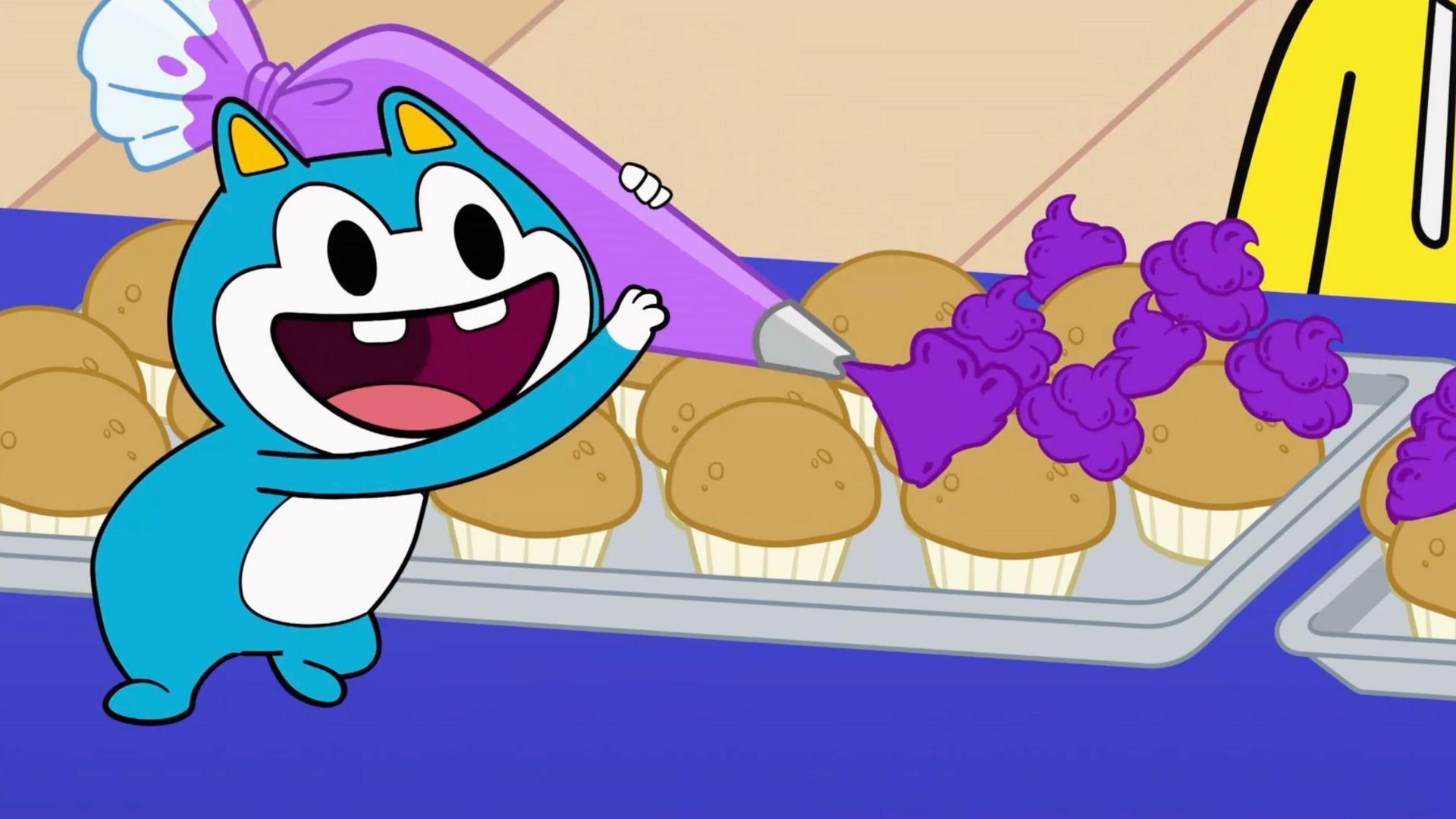 Lyla's instructions lead to Stu making a mess with frosting in the diner.