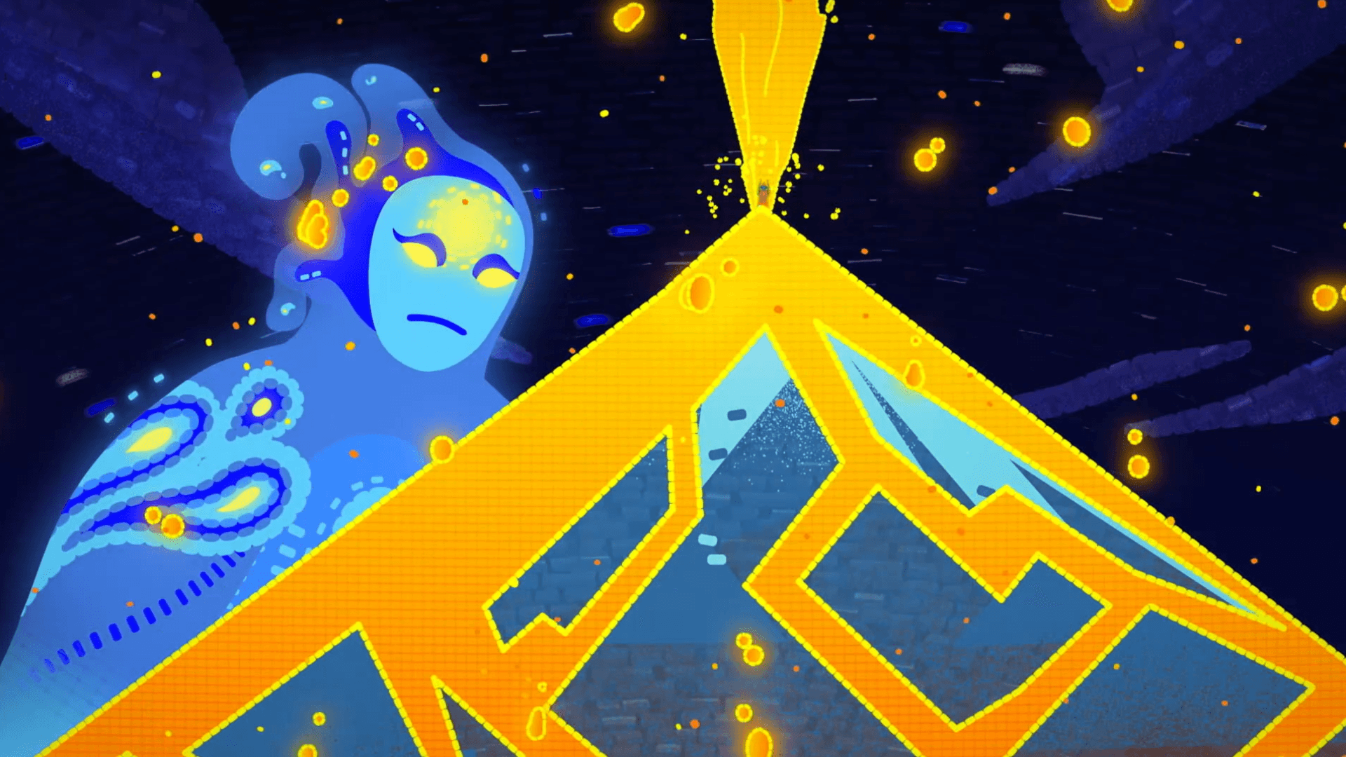 Molly finds a newt in her boot!/ Molly must return a rock she took.