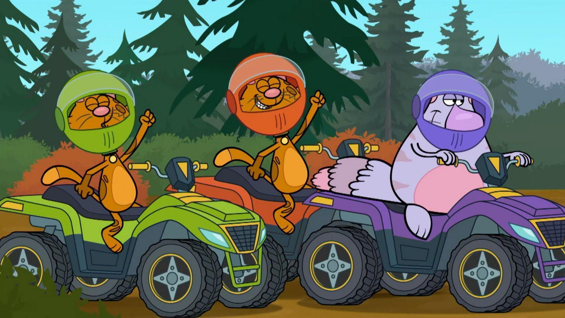 ATV riders ruin the gang’s day while hiking./The crew splits up after an argument.