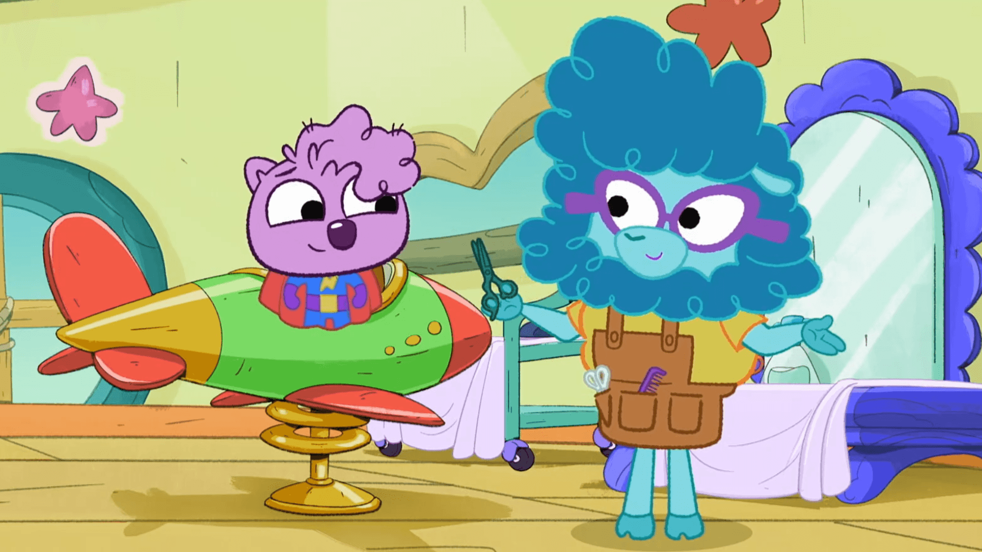 Zadie faces her fear of getting a haircut./Malik discovers smart devices have limitations.