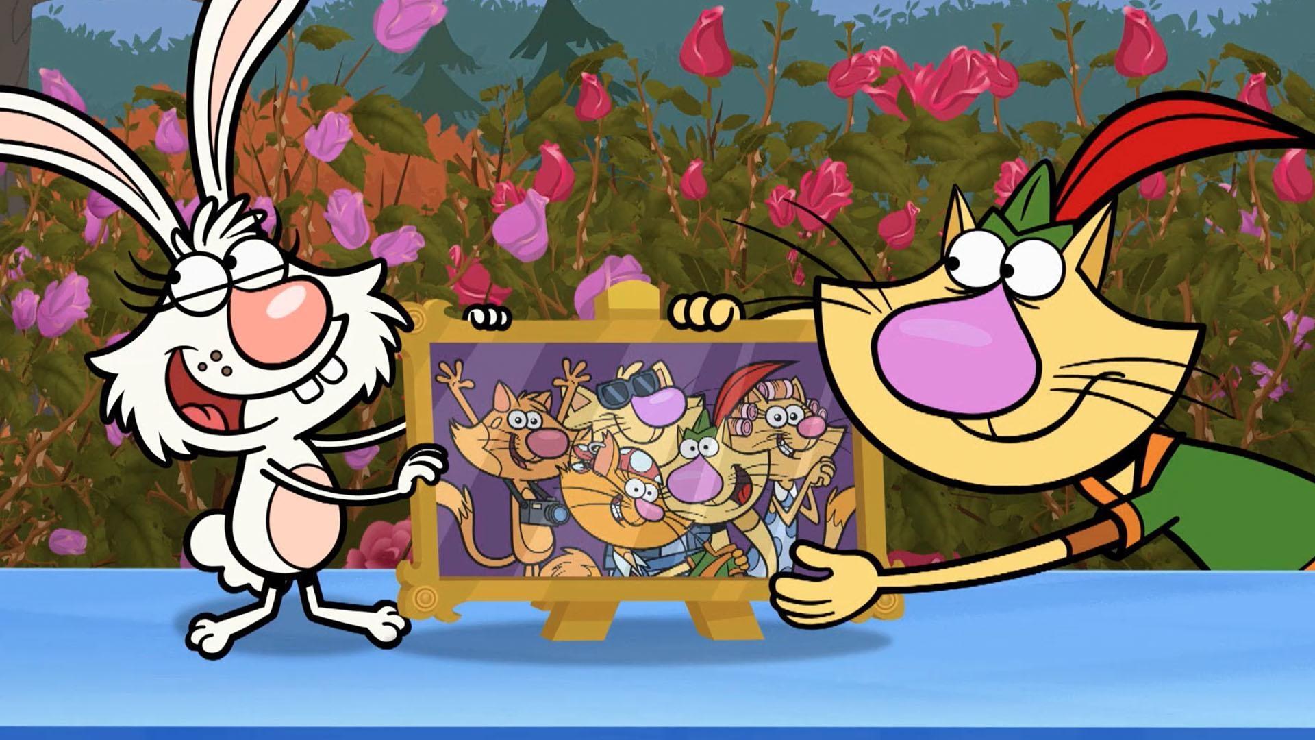 A stinky smell might ruin Nature Cat's family reunion.