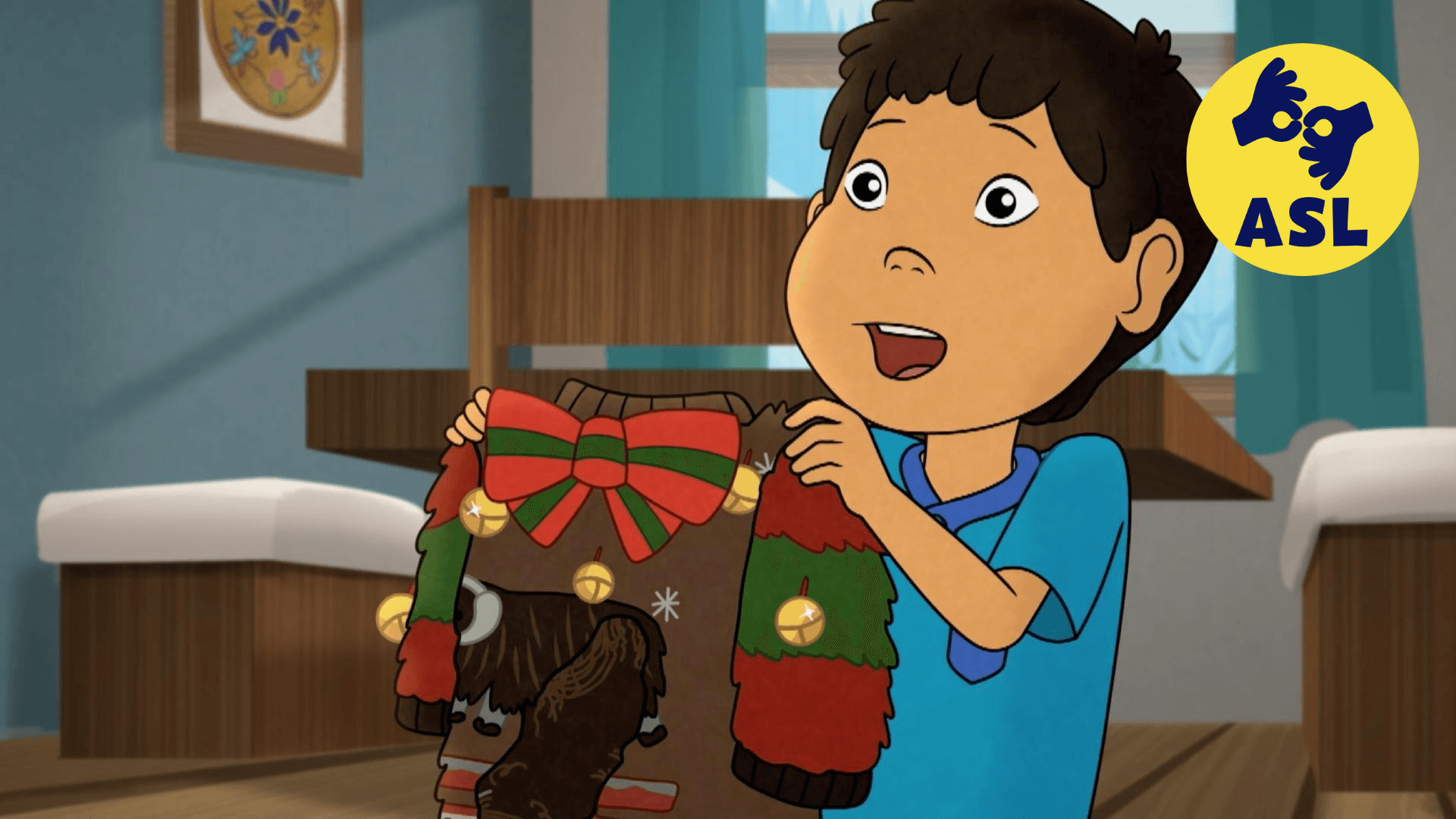 Aunt Midge hurts her hip. / Luka takes a bite out of Tooey's sweater.