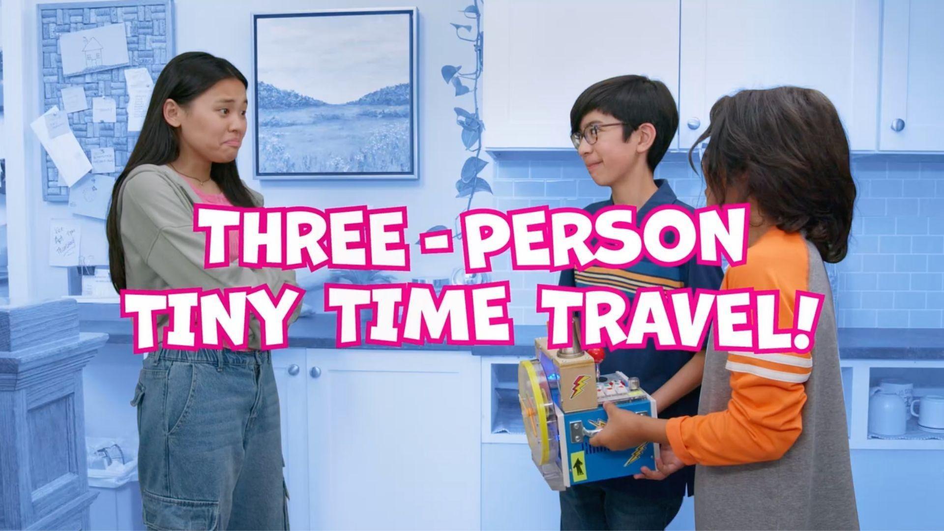 Tony and Tyler use tiny time travel to help Tyler’s sister, Shana.