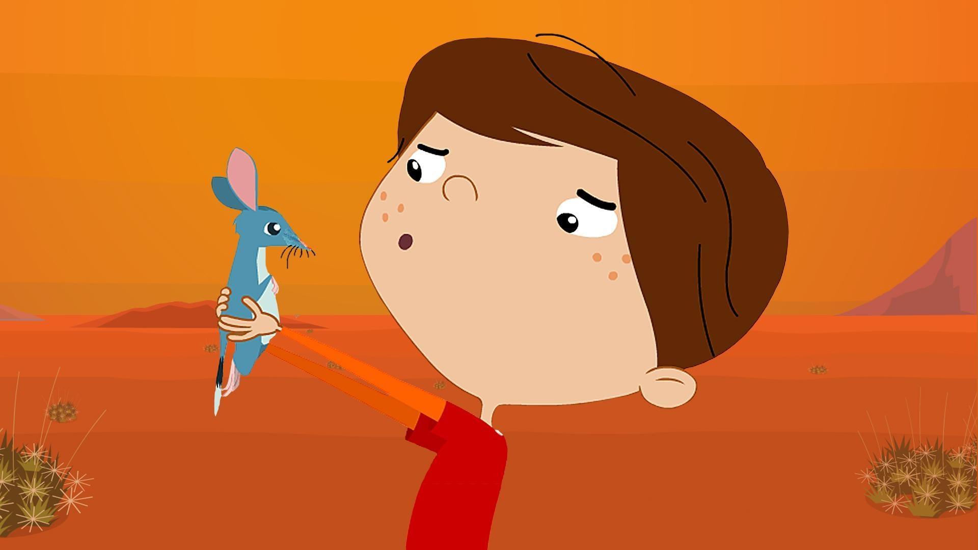 When Plum finds Brad’s pet bilby, she wants to return it to the desert.