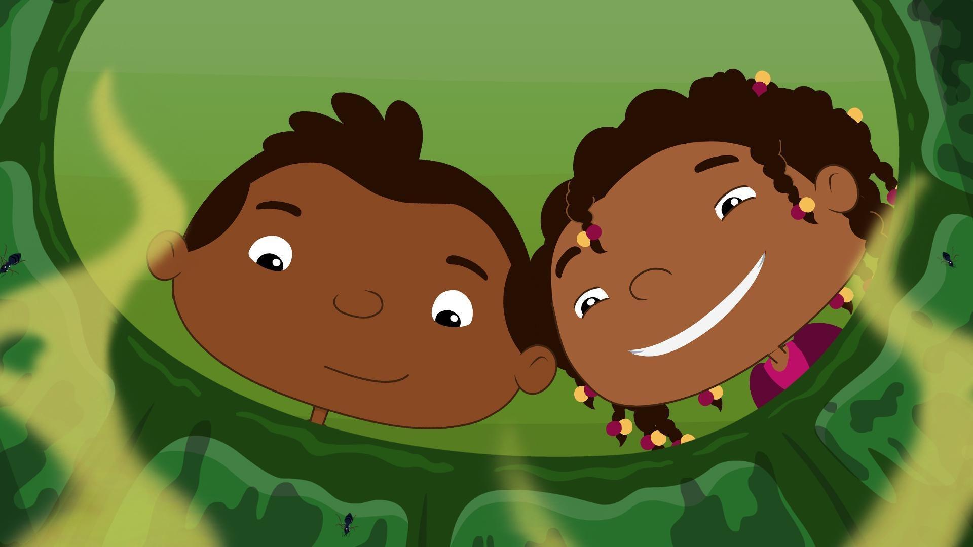 Bubble to the jungle with Gabi and Oliver to collect yummy and disgusting smells for Plum!