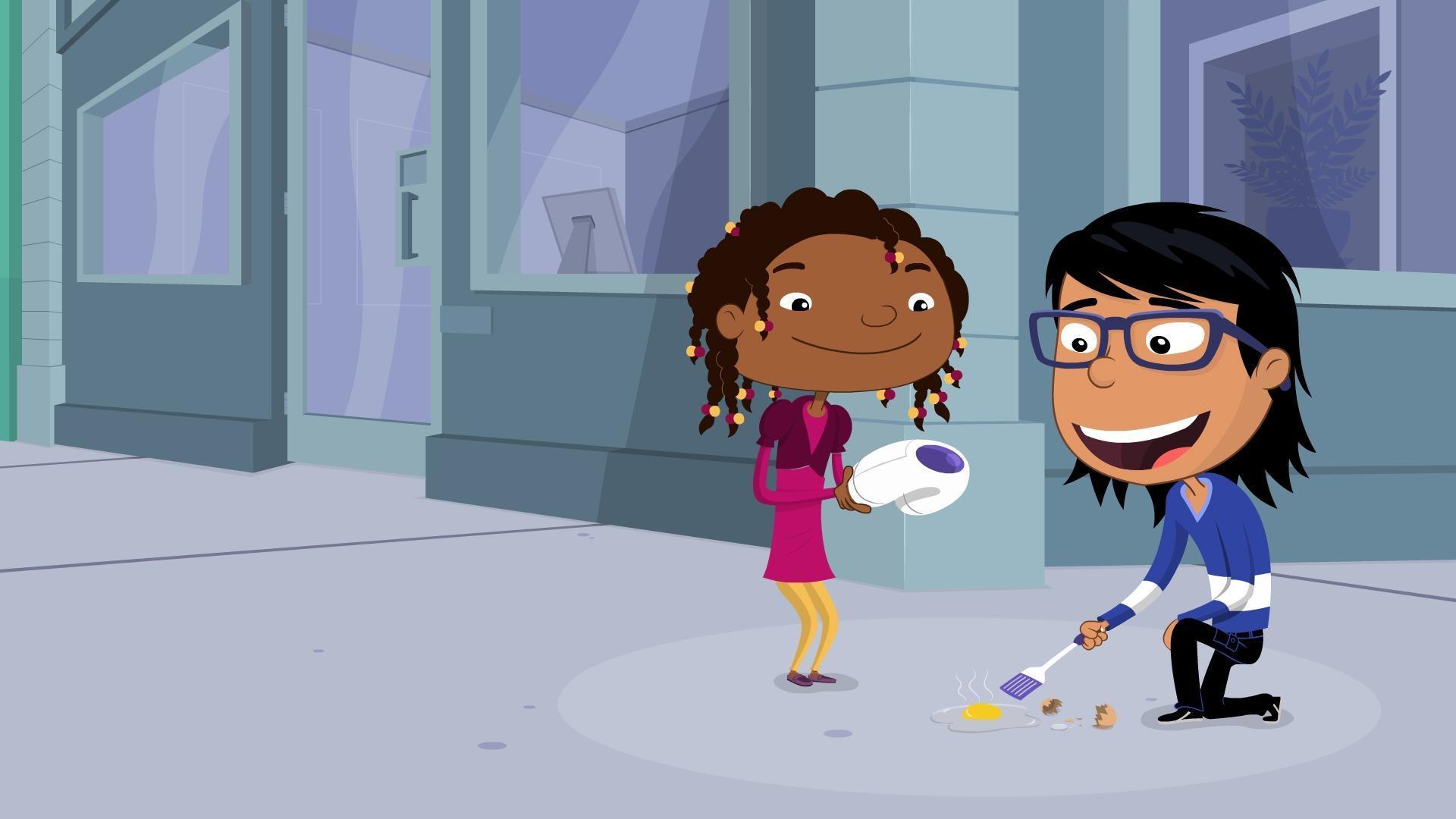 If you absolutely HAD to cook your breakfast on the sidewalk – could you do it?