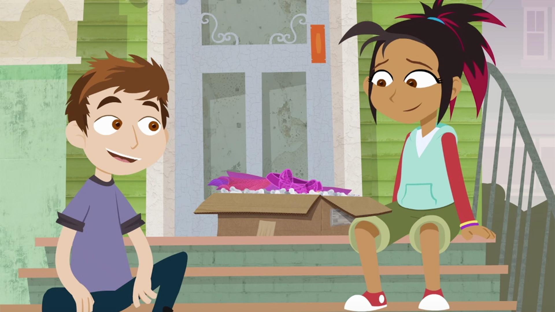 The SciGirls raise caterpillars and use a video diary to capture their metamorphosis.