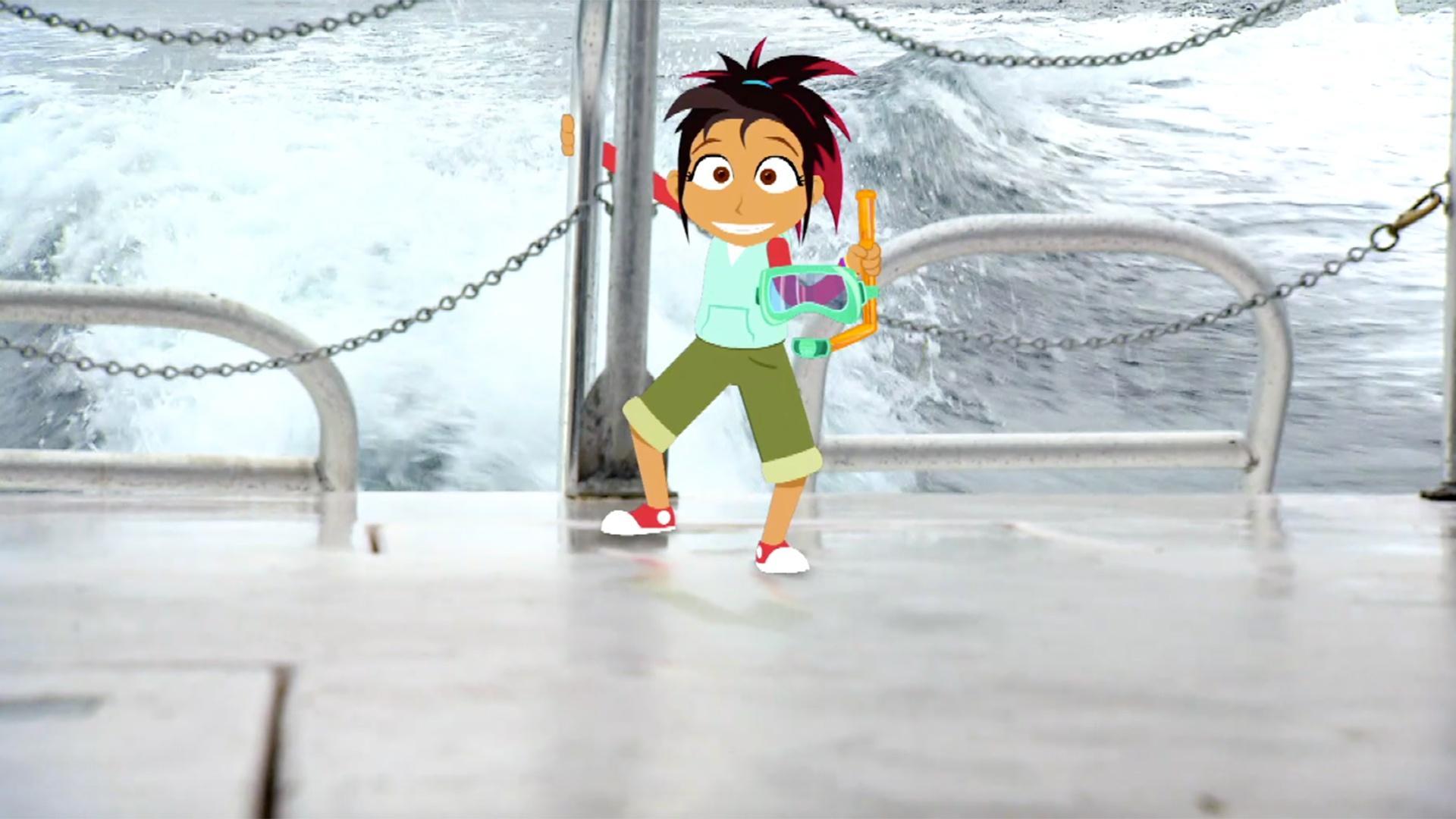 Izzie, Elle and May scuba dive to protect the biodiversity of the Catalina reefs.