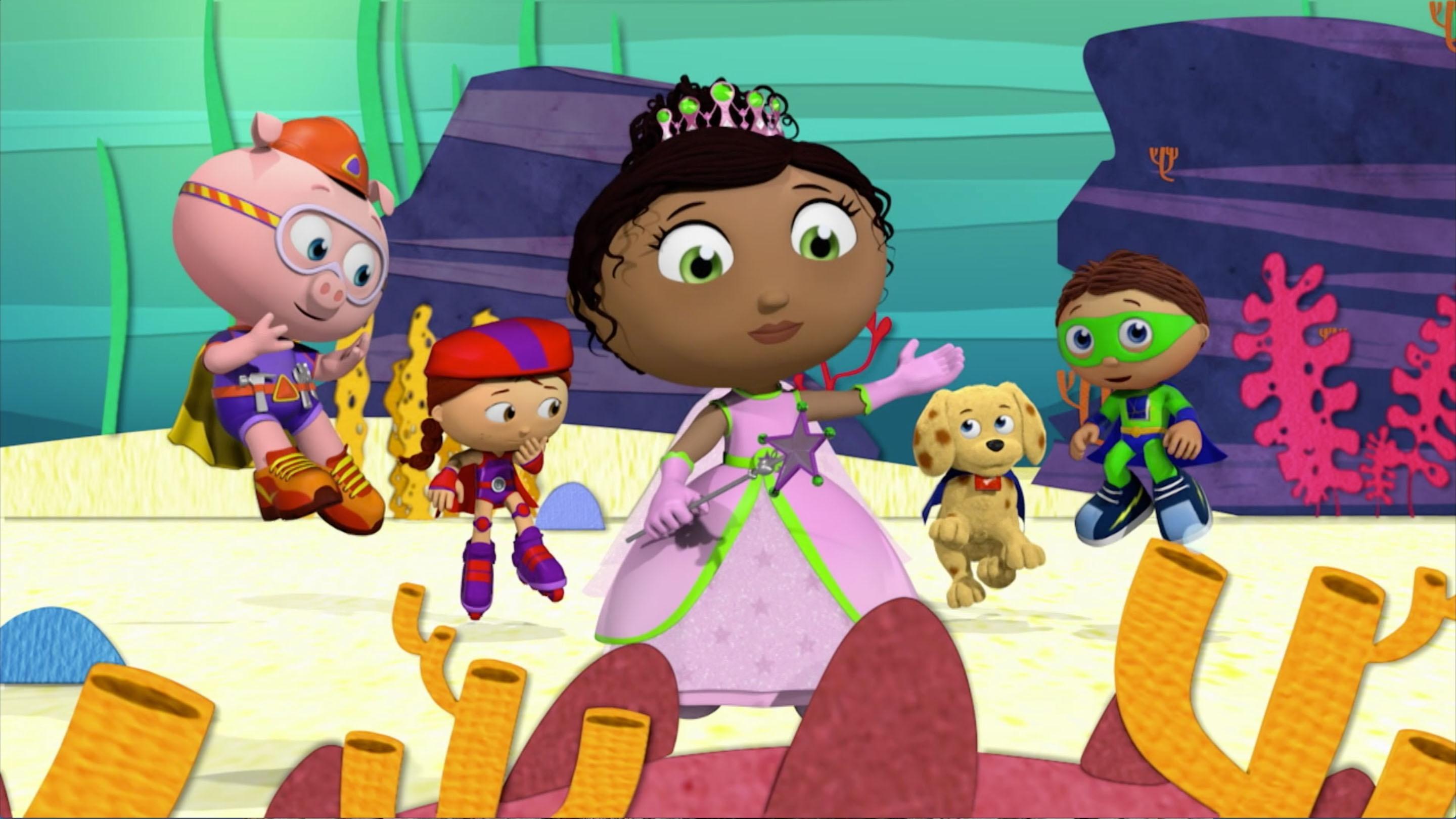 When Pig's puzzle piece goes missing, Whyatt and the Super Readers decide to help!