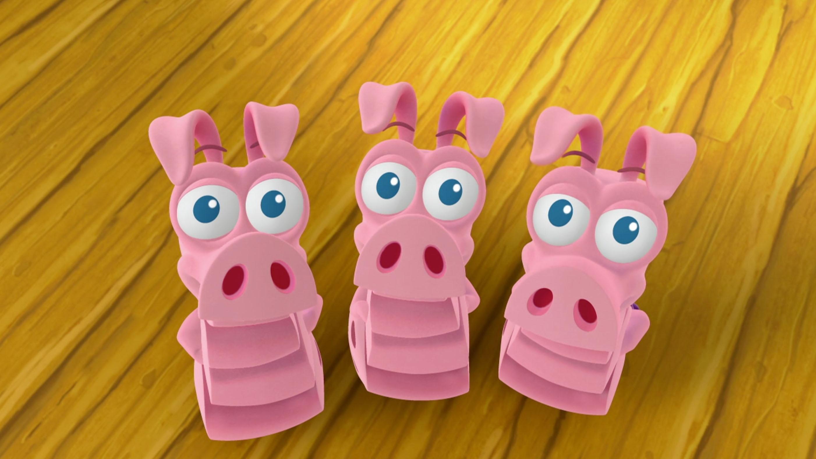 Frog ends up babysitting for Pig's nephews.