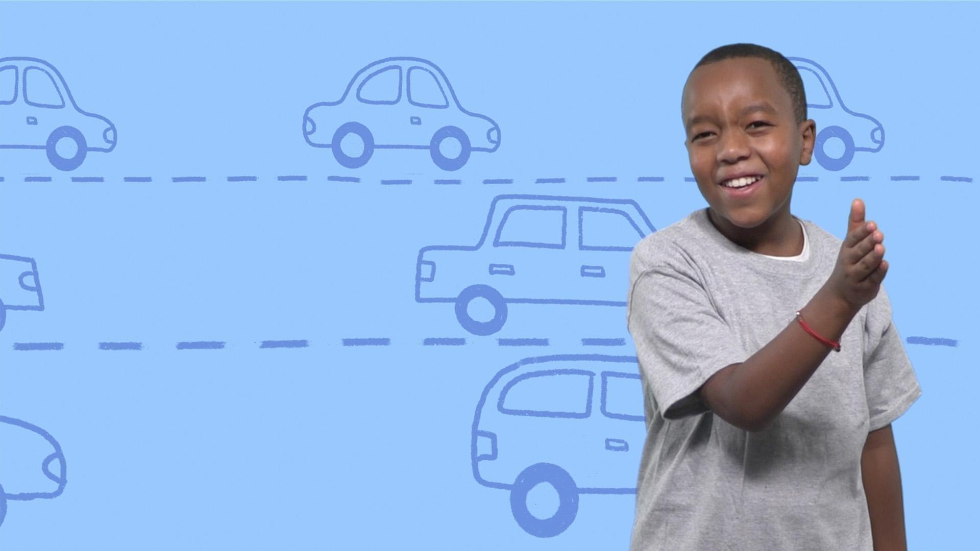 Kids talk about how GPS works.