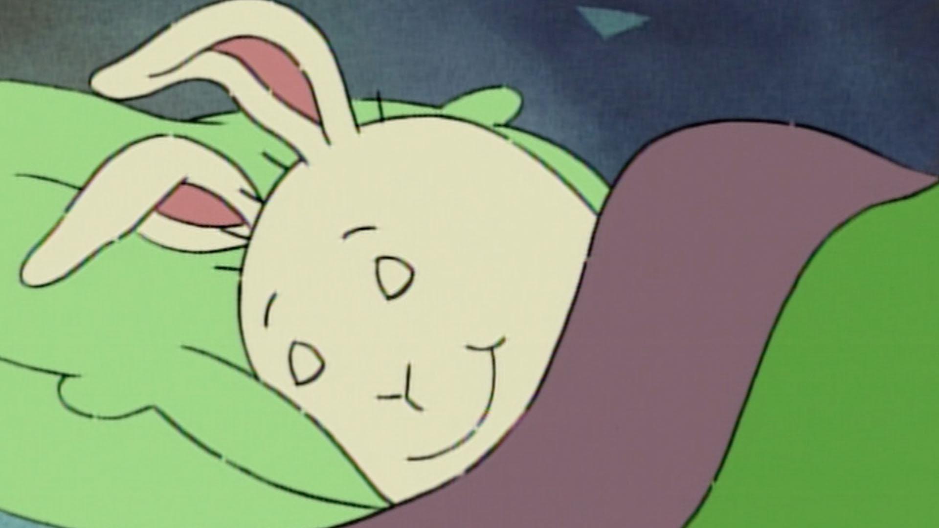 Buster is too excited to sleep. / Binky cat-sits for Francine.