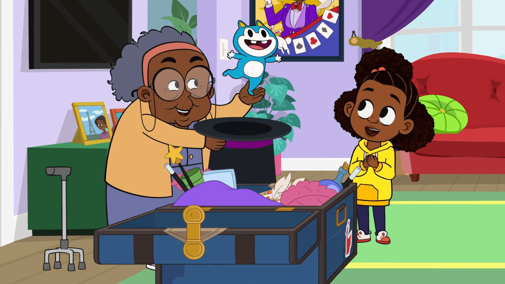 Lyla visits Miss Emmaline's apartment for the first time.