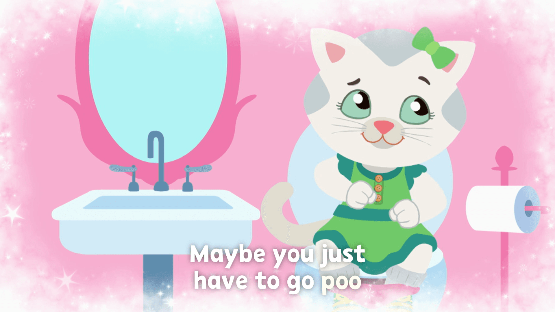 Sing along with Daniel Tiger as he sings about how everyone uses the potty.