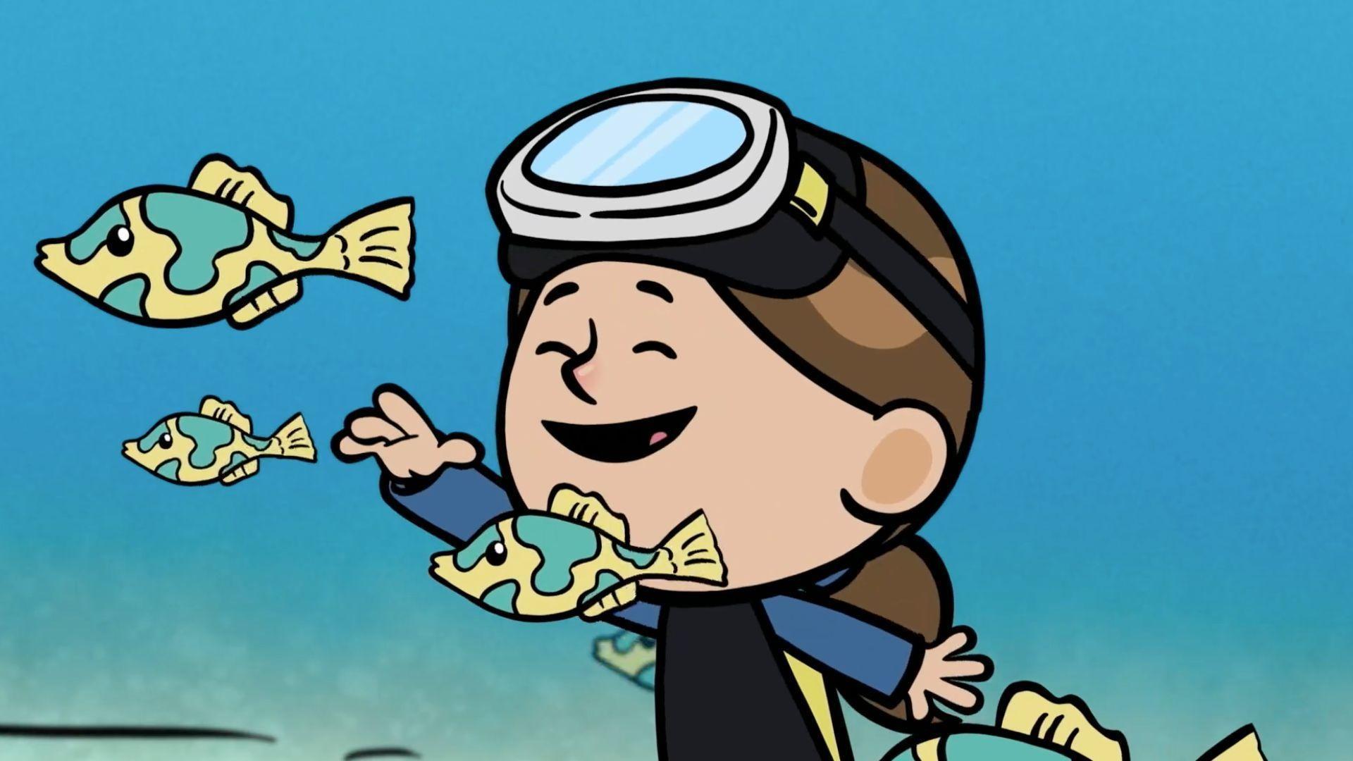 Brad learns that asking questions can help./Yadina learns how to overcome a challenge.